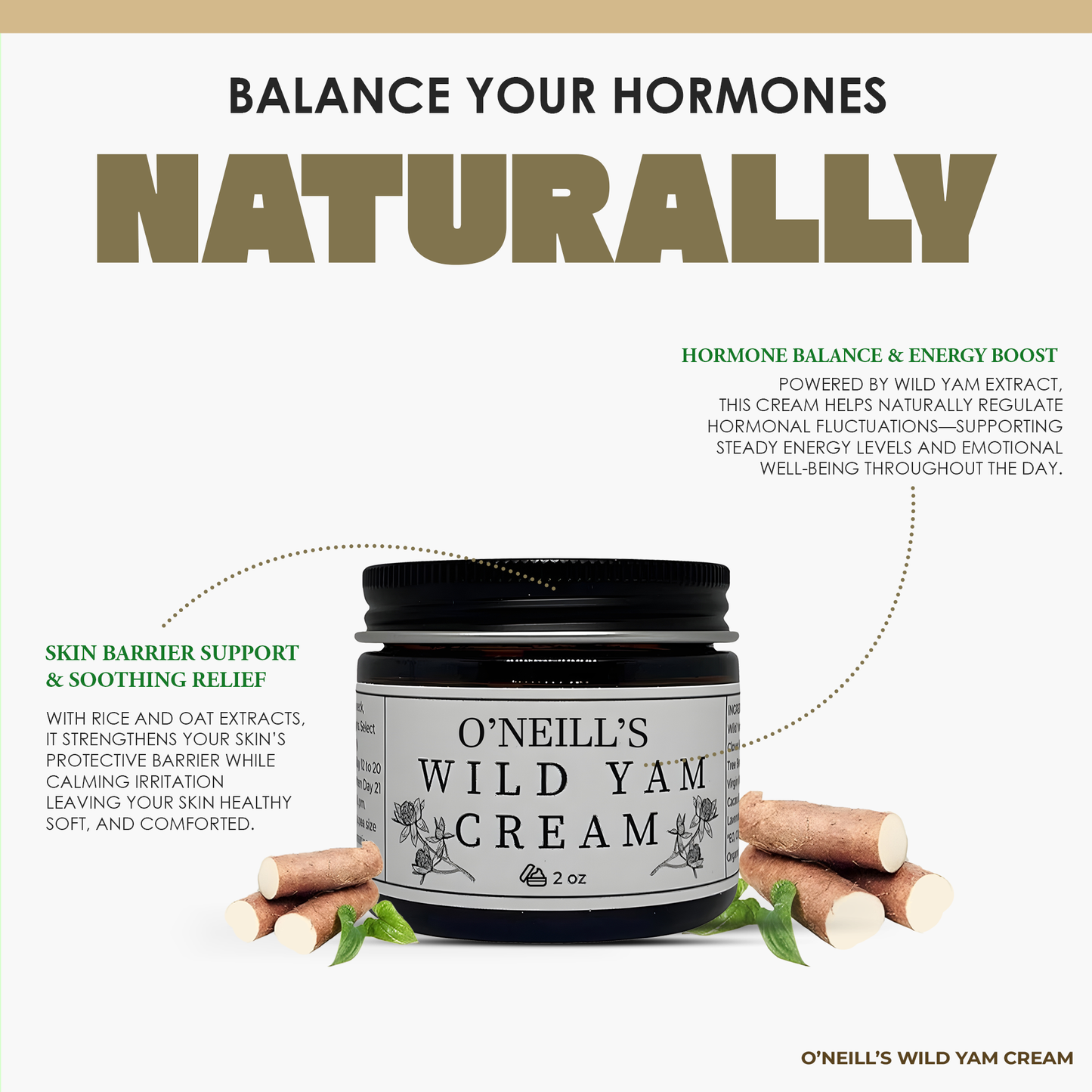 O'Neill's Wild Yam Cream