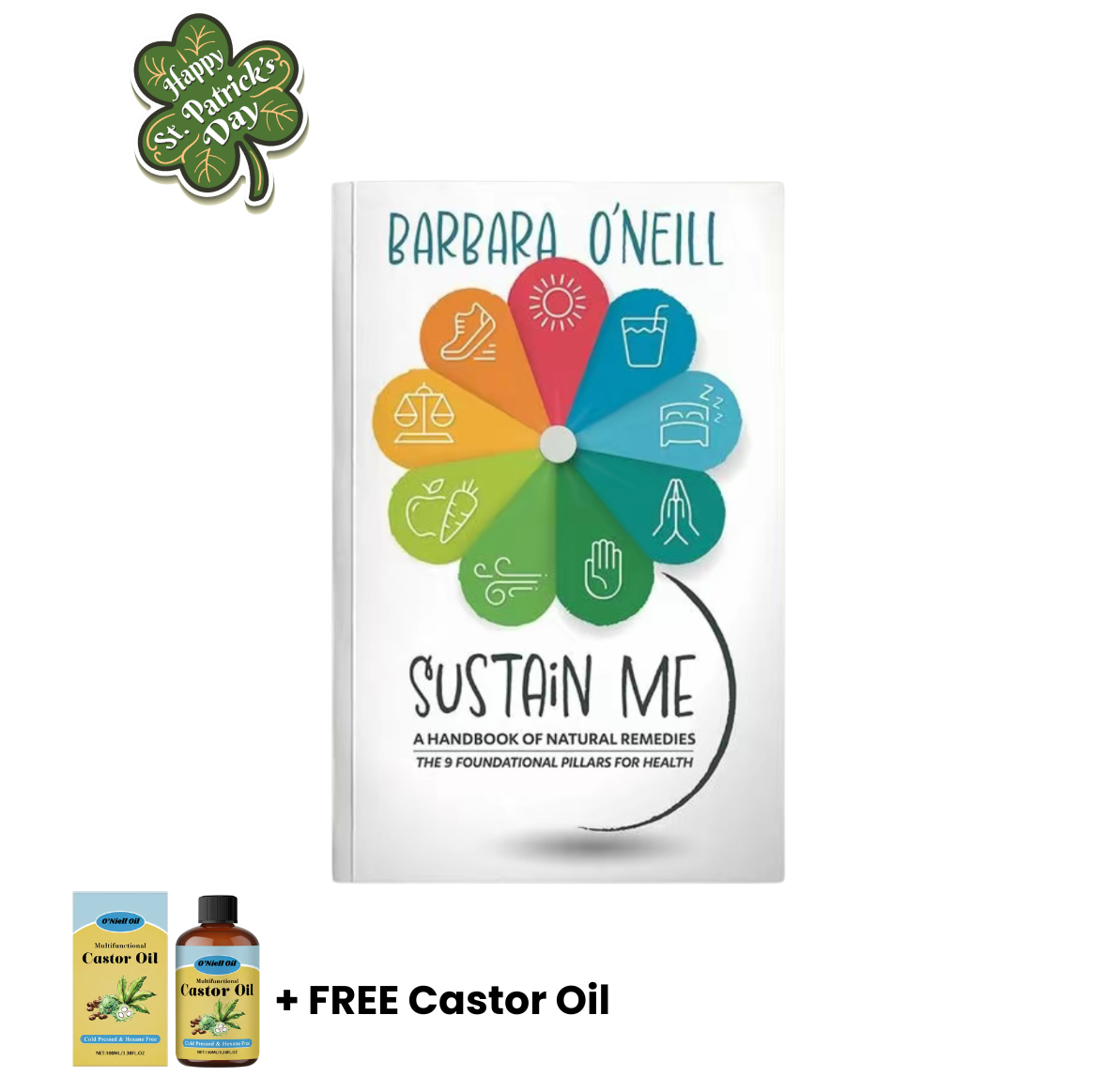 St. Patricks Day Sale - Sustain Me by Barbara O'Neill Book (Paper Back)