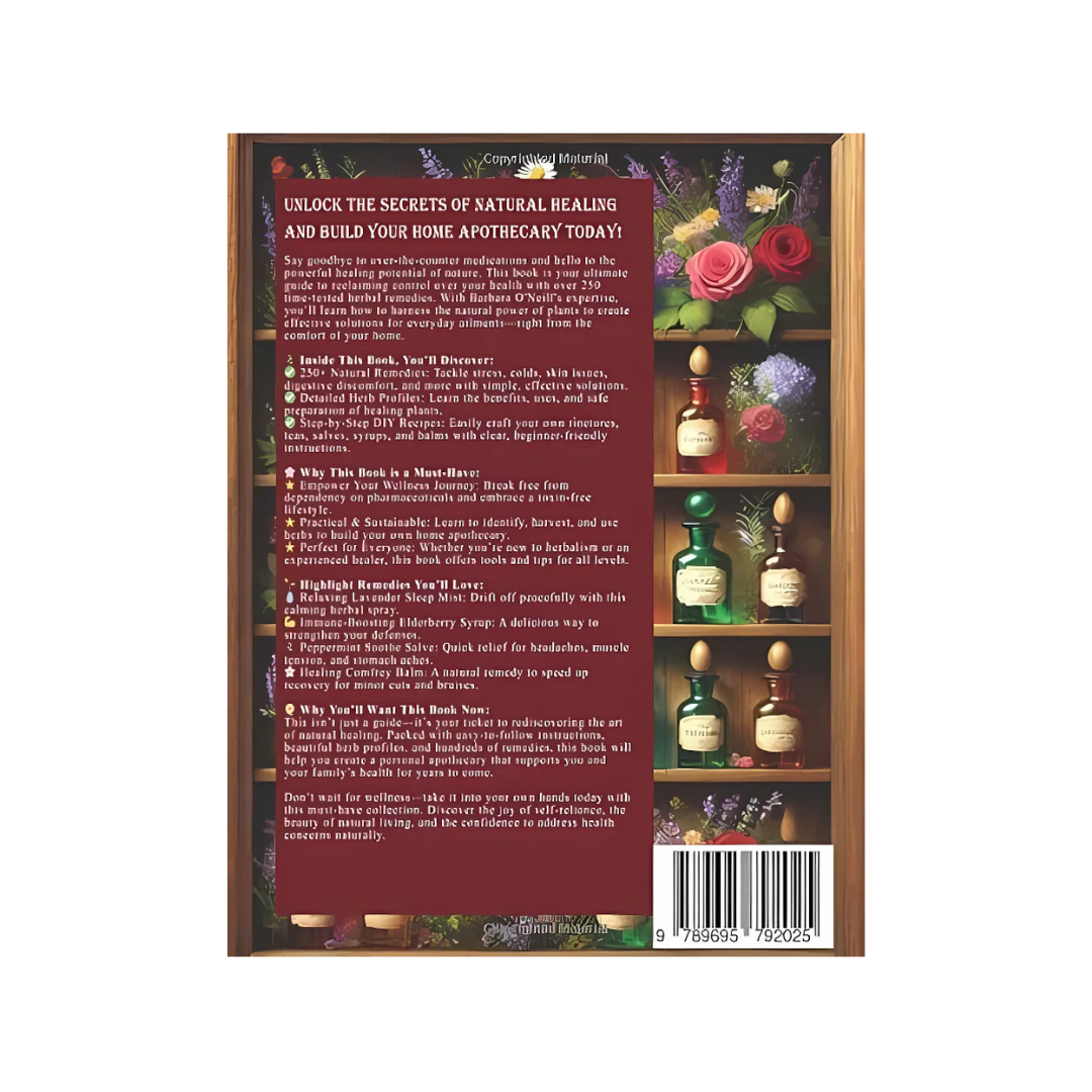 Barbara O'Neill Ancient Home Pharmacist: 250 Holistic Herbal & Natural Antibiotics